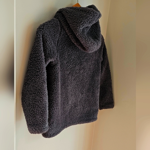 Patagonia Girls Fleece hoodie full zipper pullover Jaquet size 7/8 - Picture 4 of 14